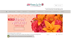 Desktop Screenshot of floridaflowerstogo.com